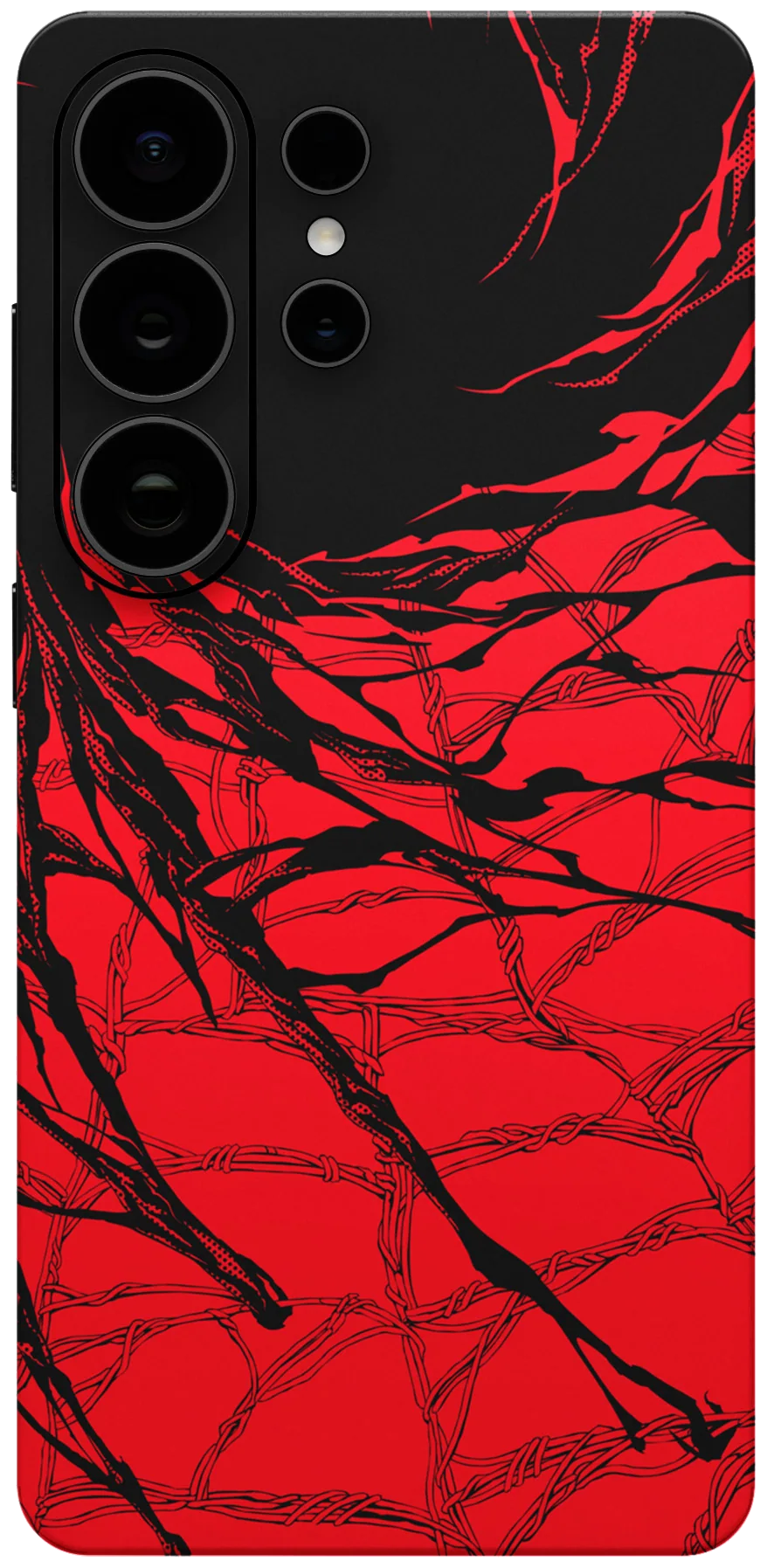 Samsung со скином Aloe Skins