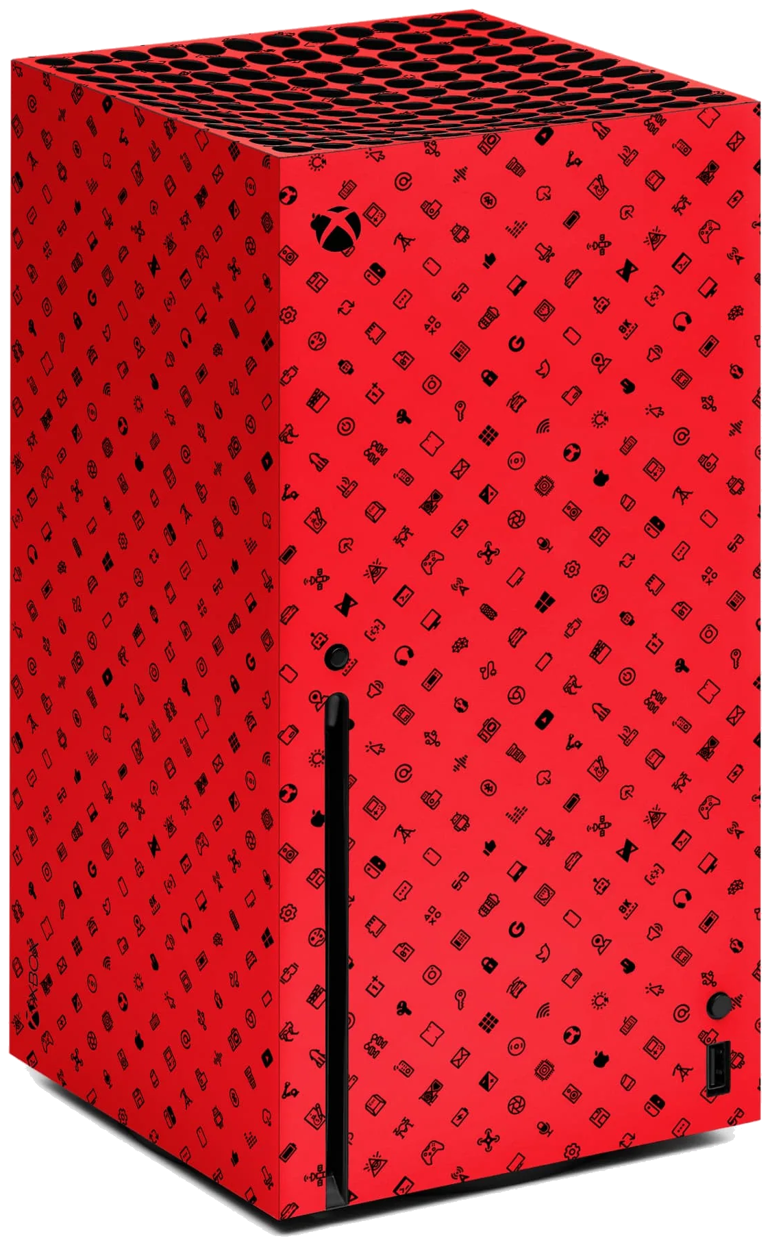 Xbox со скином Aloe Skins